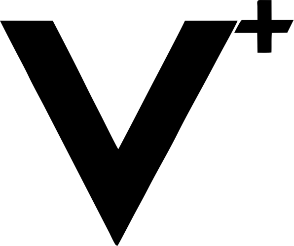 V+
